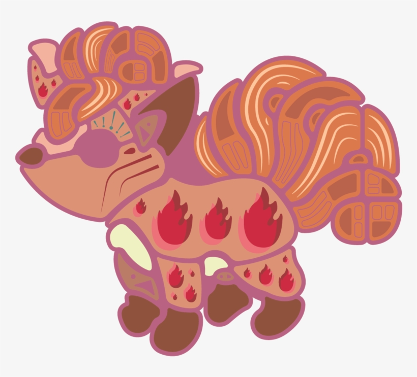 Vulpix, transparent png #7208502