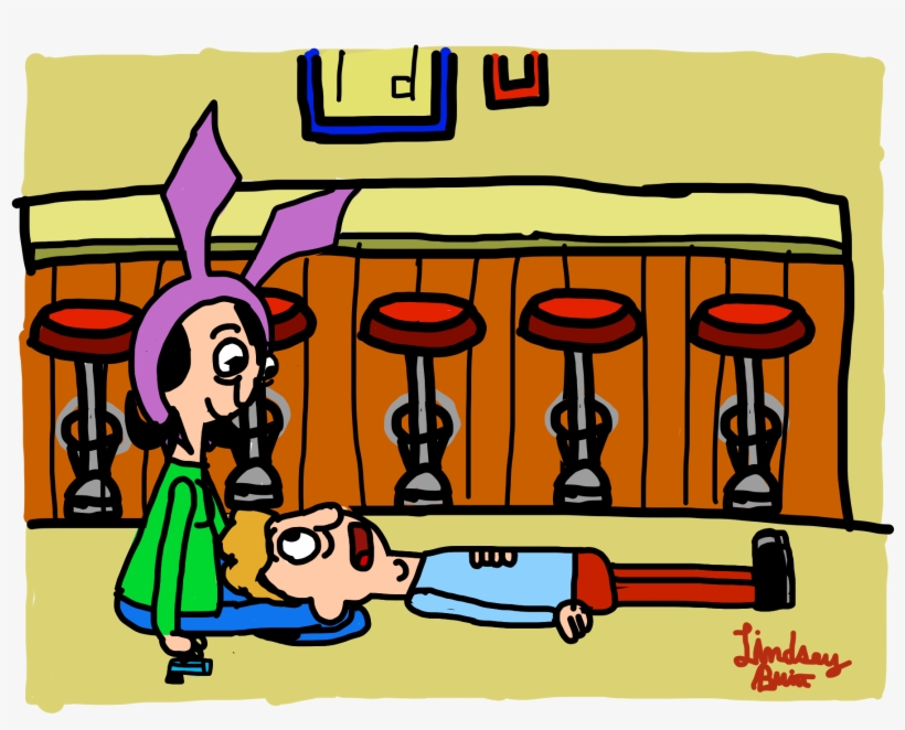 Teen Rudy And Louise Bob's Burgers, transparent png #7208677