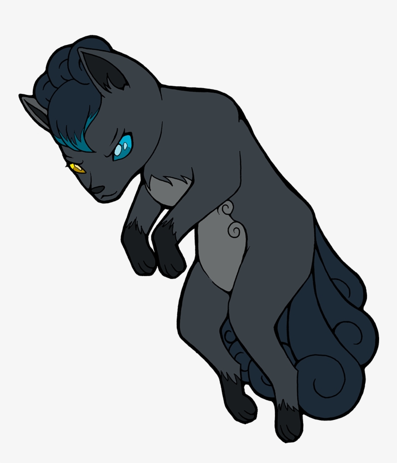 Black Vulpix, transparent png #7208997