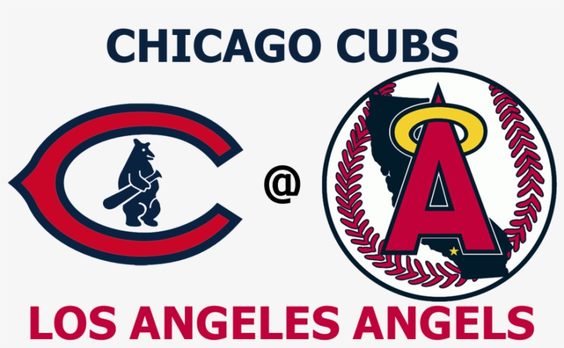 232kib, 1000x500, Cubs @ Angels, transparent png #7209294