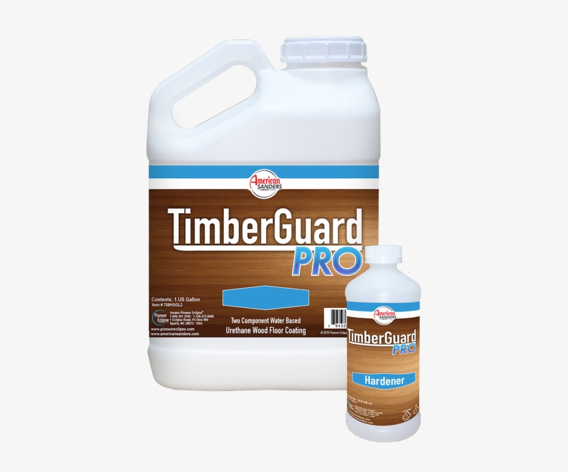 American Sanders® Timberguard™ Pro Waterbased Polyurethane, transparent png #7209645