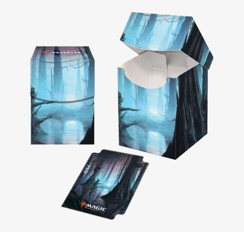 Ultra Pro Mtg 100 Deck Box-unstable Lands Swamp, transparent png #7210250