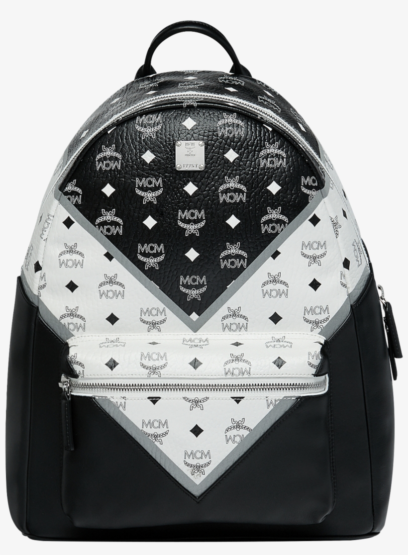 Mcm Stark Backpack In M Move Visetos, transparent png #7212425