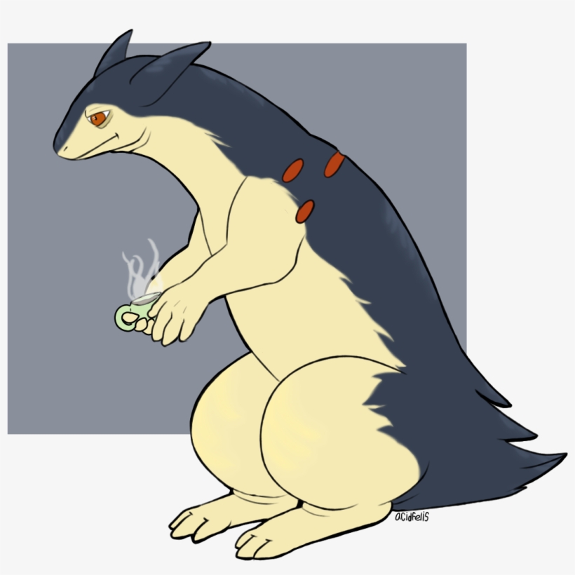 Typhlosion Com, transparent png #7213103