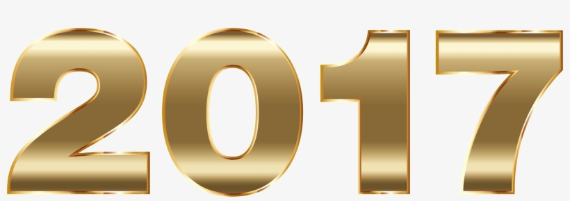 This Free Icons Png Design Of Gold 2017 Typography, transparent png #7214747