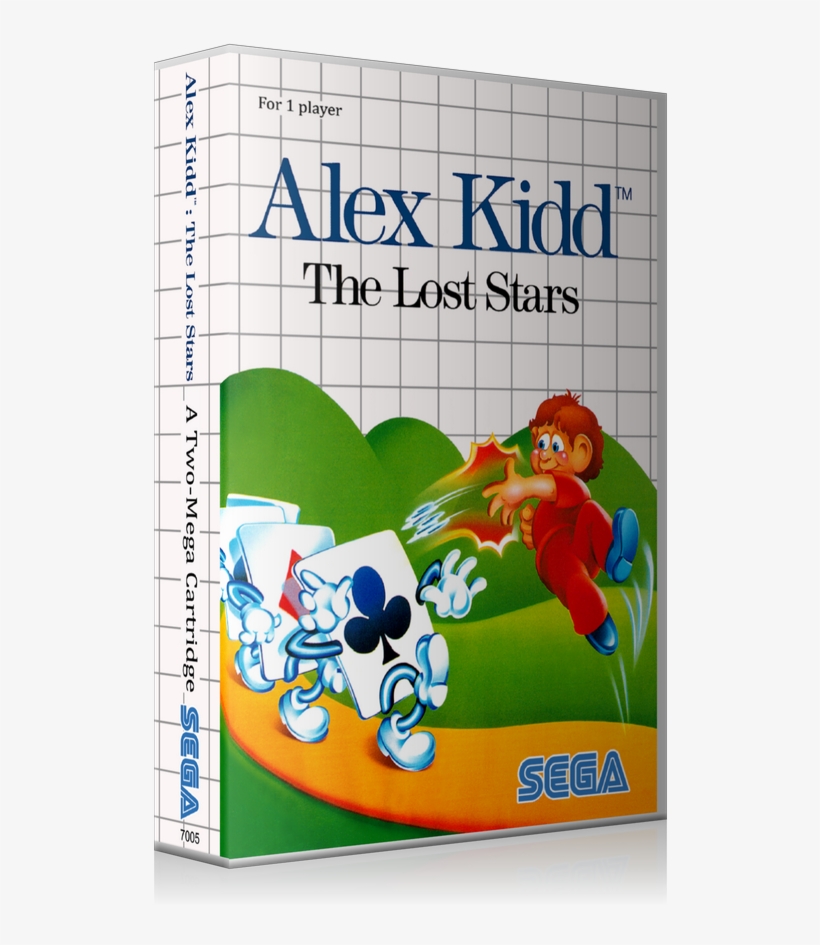 Alex Kidd The Lost Stars Au Sega Master System Replacement, transparent png #7215101