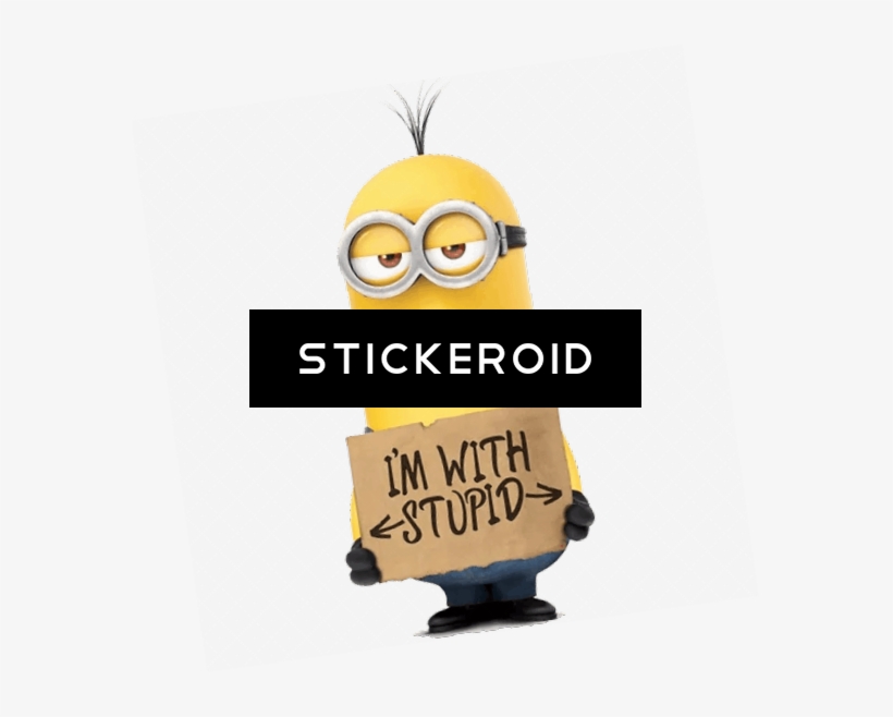 I'm With Stupid, transparent png #7215987