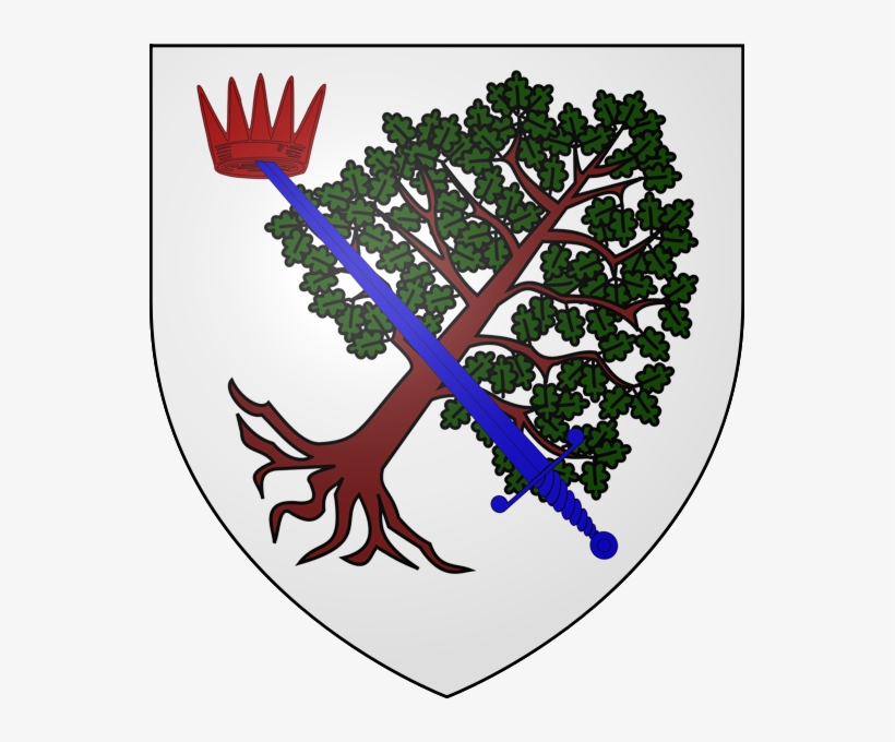 Macgregor Of Macgregor Argent, An Oak Tree, Eradicated, transparent png #7218113