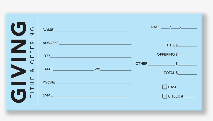 Church Offering Envelopes, transparent png #7219362