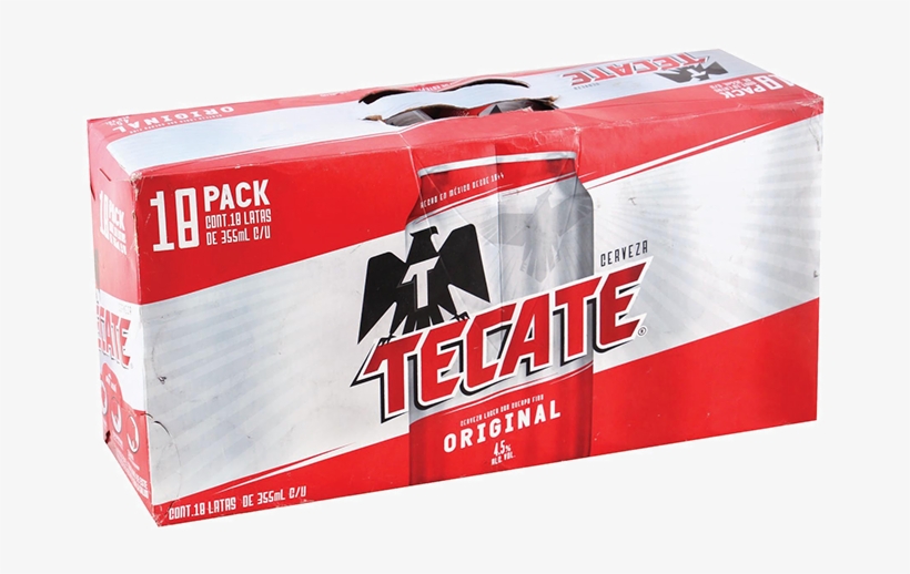 Home / Beer / Imported Beer / Tecate Can 18 Pk, transparent png #7220411