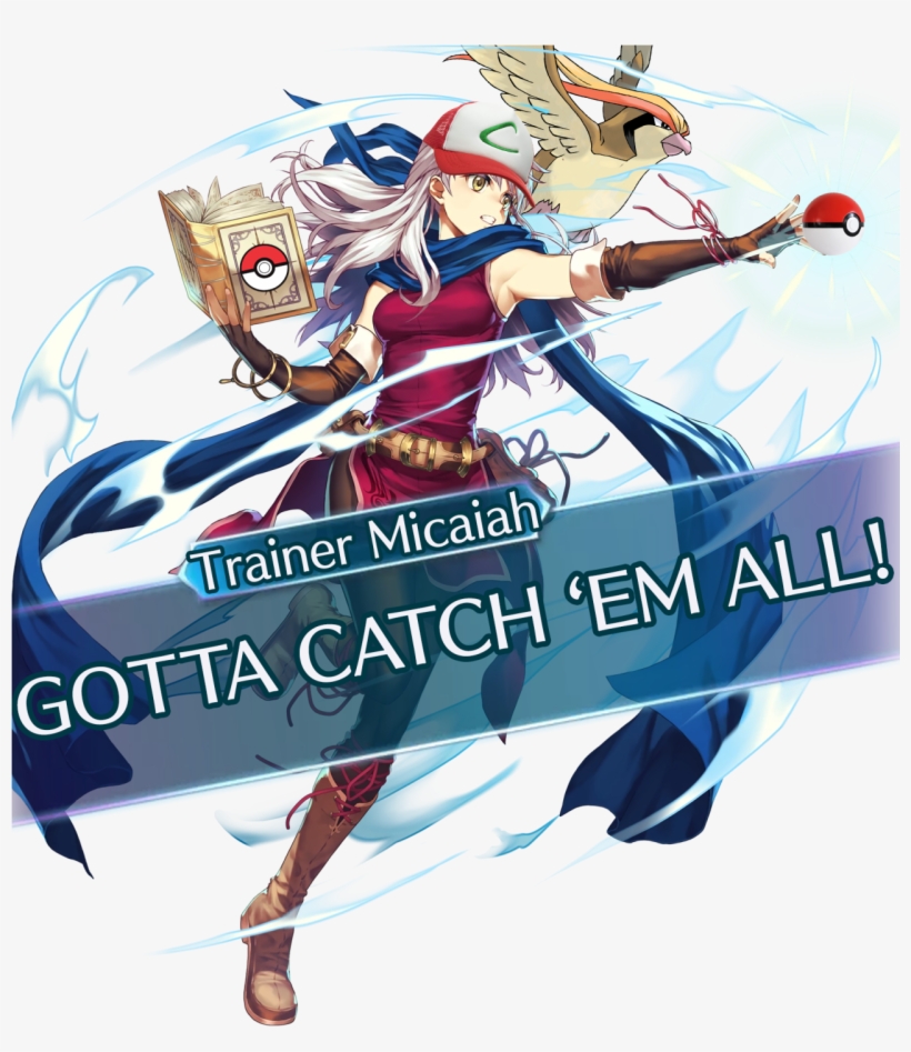 Micaiah Saying “gotta Catch 'em All ”, transparent png #7220643