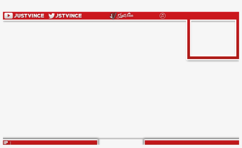 Justvince Overlay Twitch For Minecraft, transparent png #7220693
