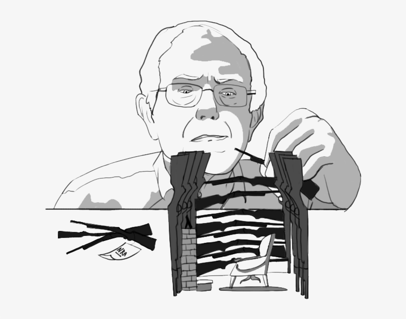 Sharp Shooting With Bernie Sanders Uses Nra Endorsement, transparent png #7221530