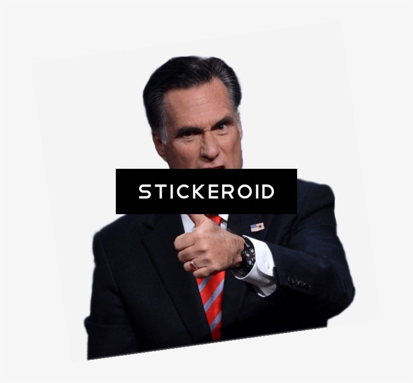 Mitt Romney Thumbs Up Politic, transparent png #7222368