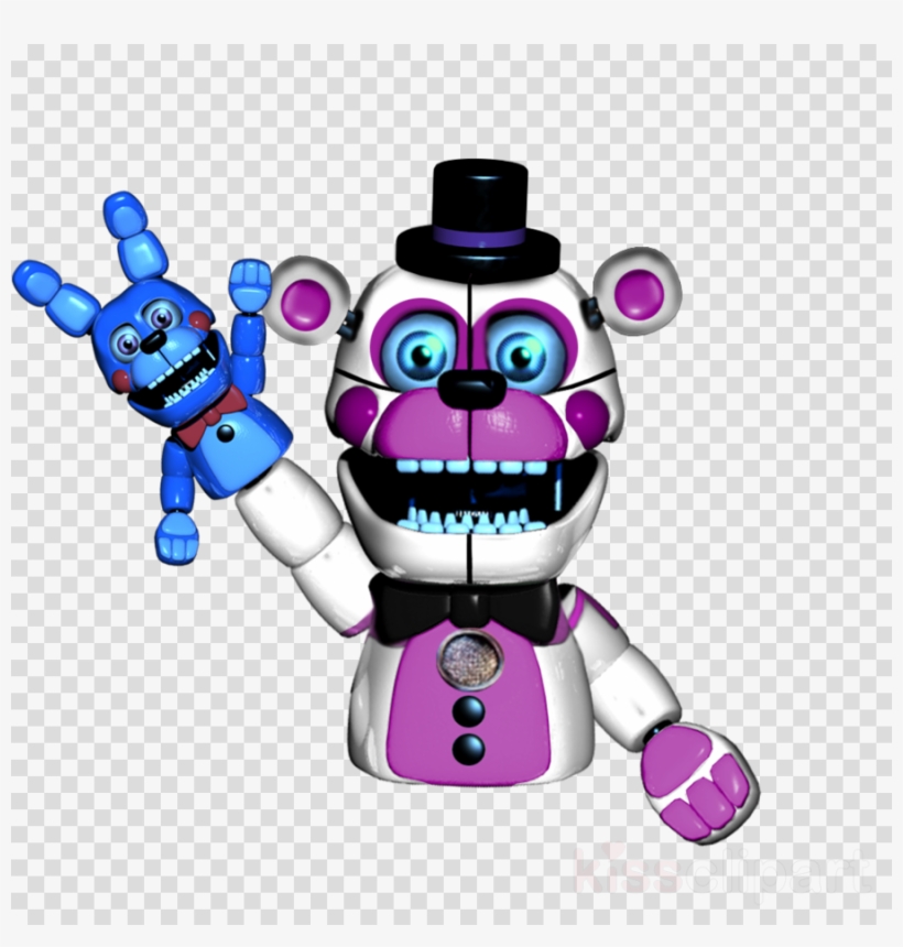 Funtime Freddy Pixel Art Clipart Five Nights At Freddy's, transparent png #7224236
