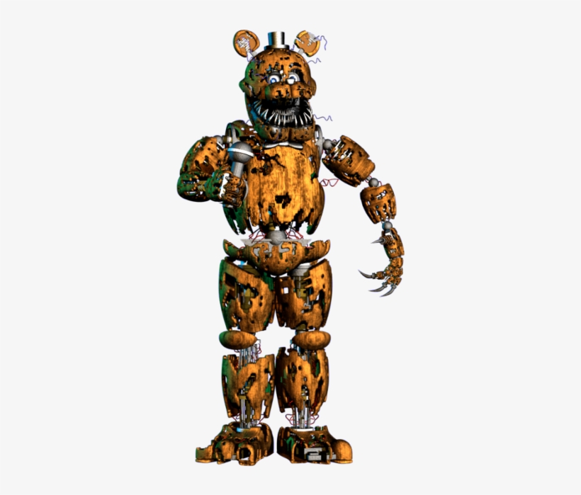 Nightmare Classic Freddy Fazbear, transparent png #7224788