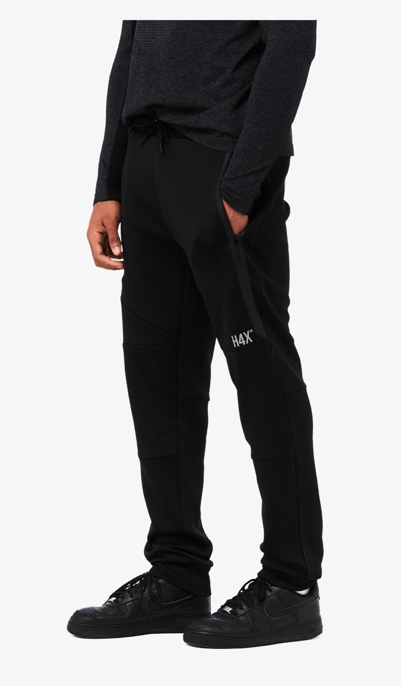 H4x Performance Jogger Black Side, transparent png #7225768
