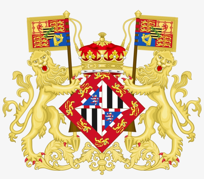 Coat Of Arms Of Princess Victoria Eugenie Of Battenberg, transparent png #7226003