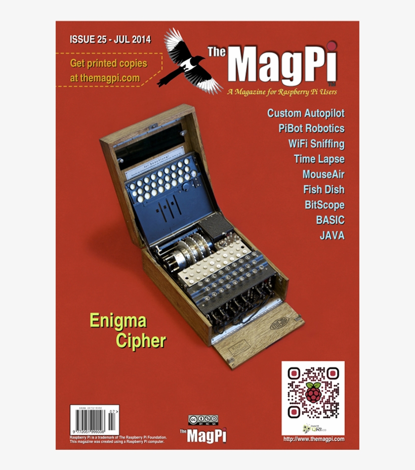 Issue 25 Of The Magpi Magazine, transparent png #7226612