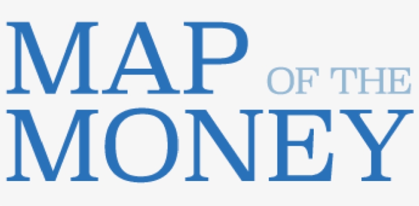 Map Of The Money, transparent png #7228134