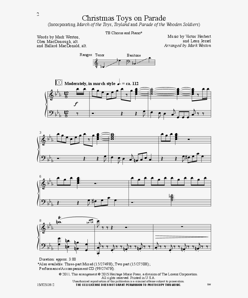 Christmas Toys On Parade Thumbnail Christmas Toys On, transparent png #7229100