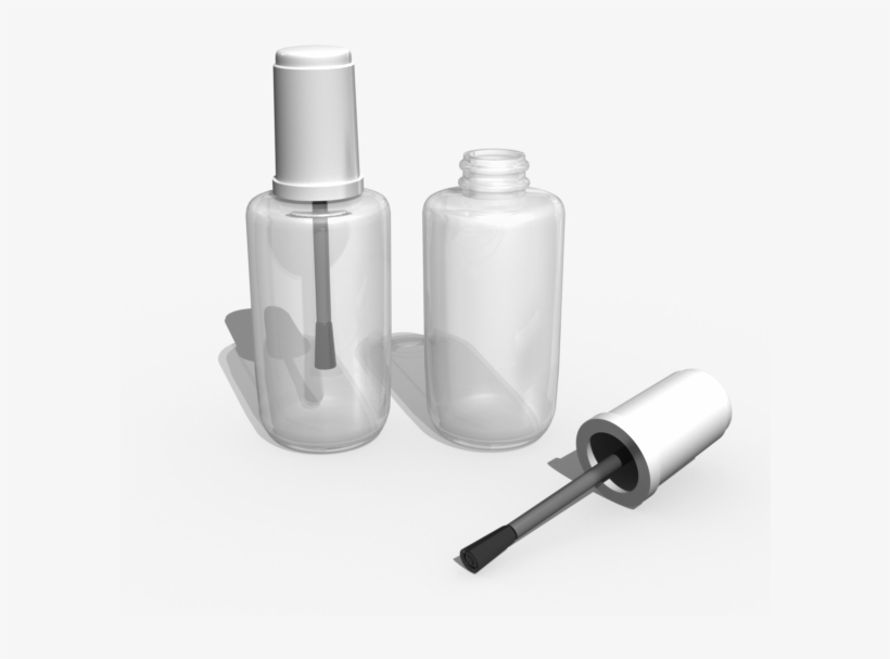 Ambos Botes Incorporan En La Tapa Un Pincel Para Realizar, transparent png #7229415