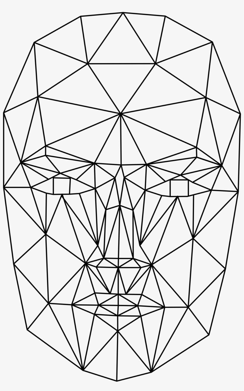 This Free Icons Png Design Of Wireframe Head, transparent png #7229708