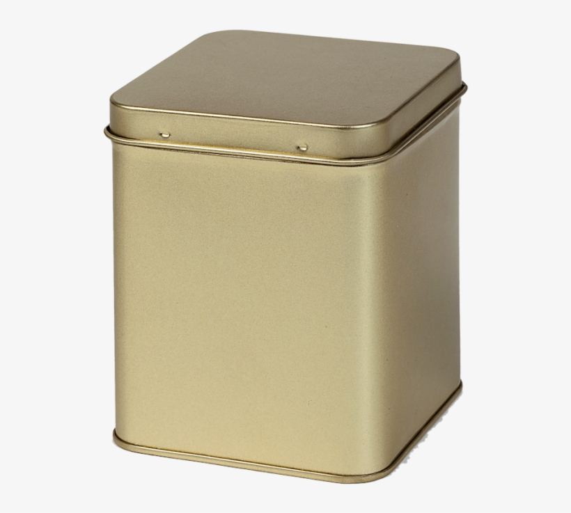 Envase Metálico Dorado De 200 Gr, transparent png #7230315