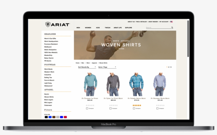 Ariat Work Homepage 0001 Layer Comp 2, transparent png #7231838
