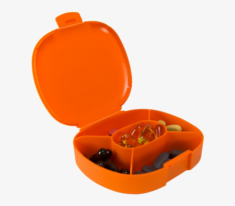 Prozis Shape Your Road Pillbox Single Size Orange Full, transparent png #7234625