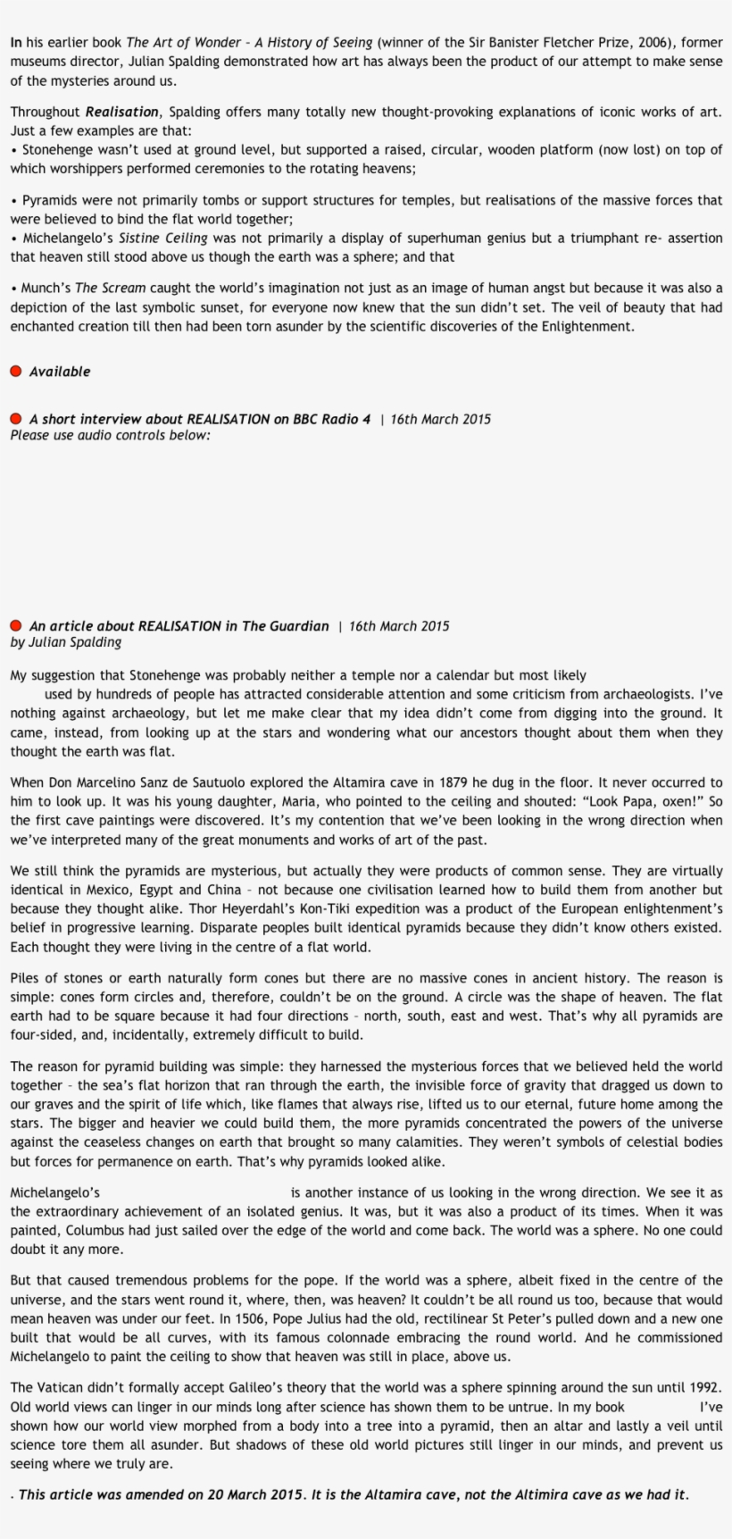 In His Earlier Book The Art Of Wonder A History Of, transparent png #7234917