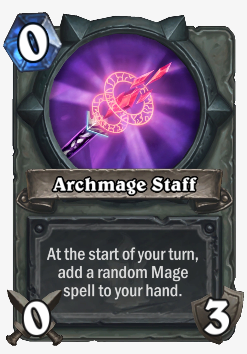 Archmagestaff, transparent png #7235751