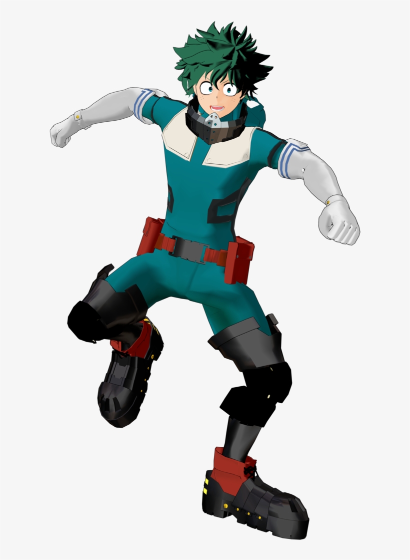 Clip Art Izuku Midoriya Gamma Render Deku Suit With, transparent png #7237170