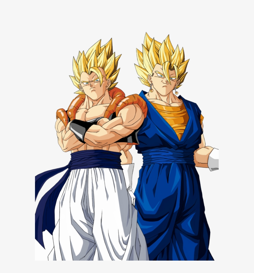 Gogeta And Vegetto Ssgss Gogeta Ssj Blue Vegetto Ssj, transparent png #7237333