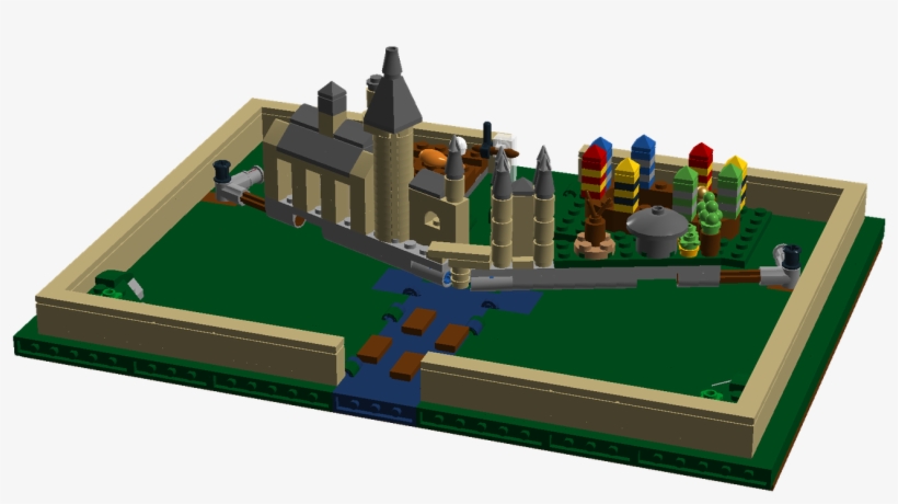 Pop-up Hogwarts Castle, transparent png #7237556