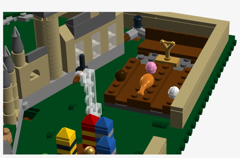 Pop-up Hogwarts Castle, transparent png #7237820