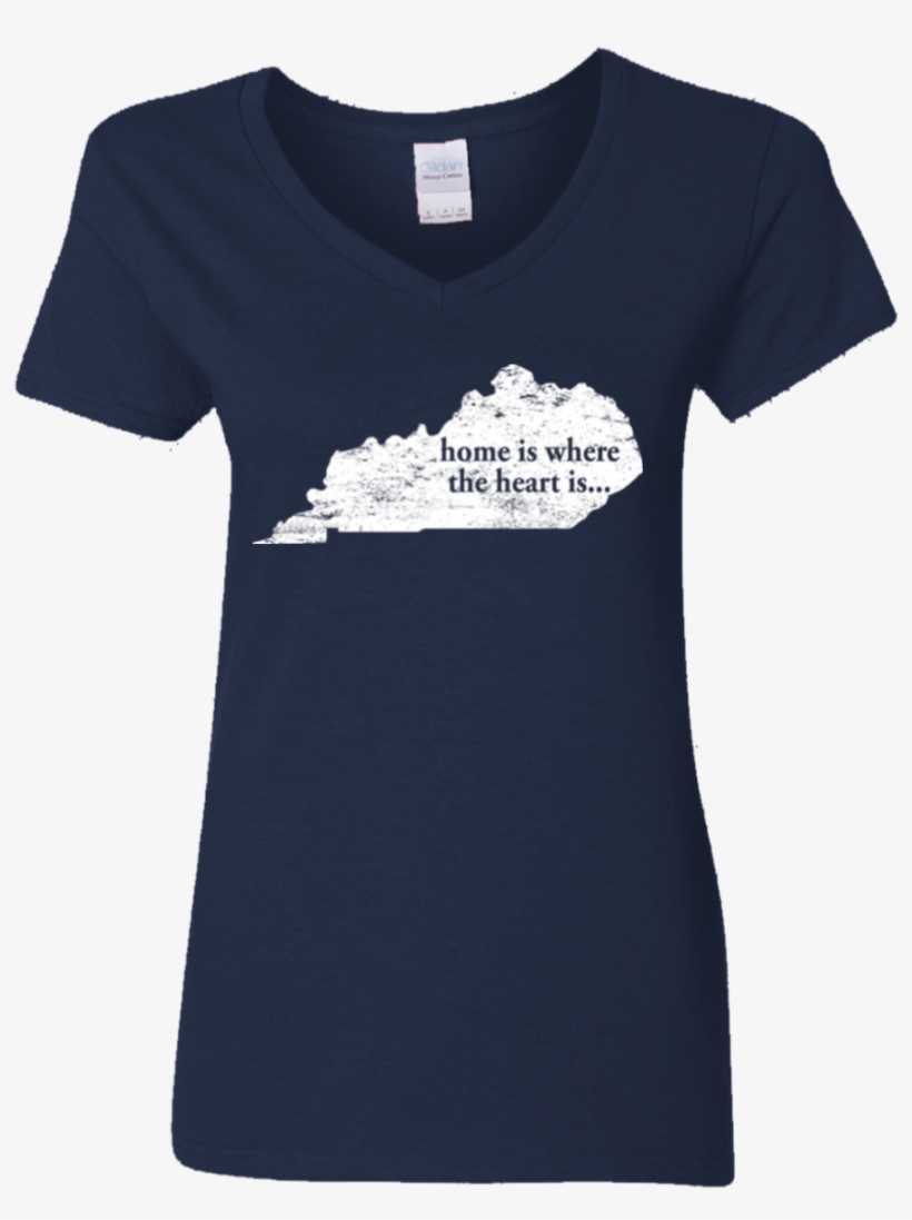 Home Is Where The Heart Is Shirt Kentucky Shirt Gift, transparent png #7238175