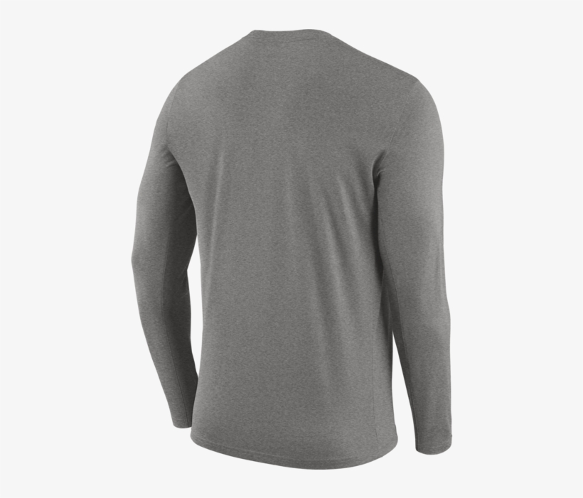 Dallas Mavericks Nike Practice Grey L/s Tee, transparent png #7238636