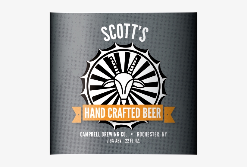 Beer Label With Necker, transparent png #7238932