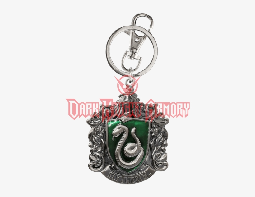 Slytherin Crest Keychain, transparent png #7239103