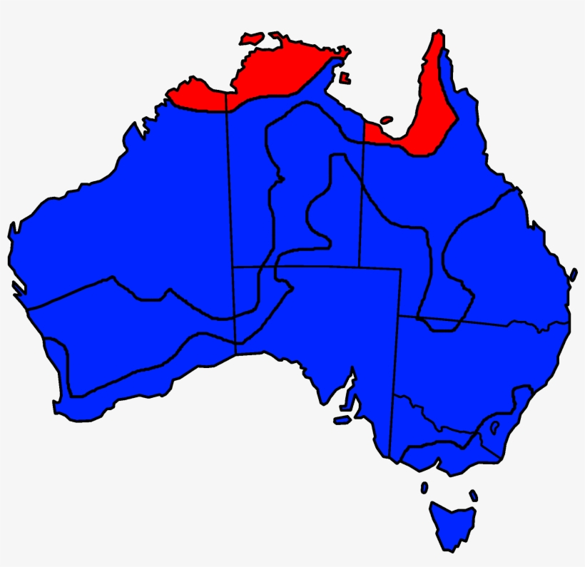 Australia States Blank 13, transparent png #7240939