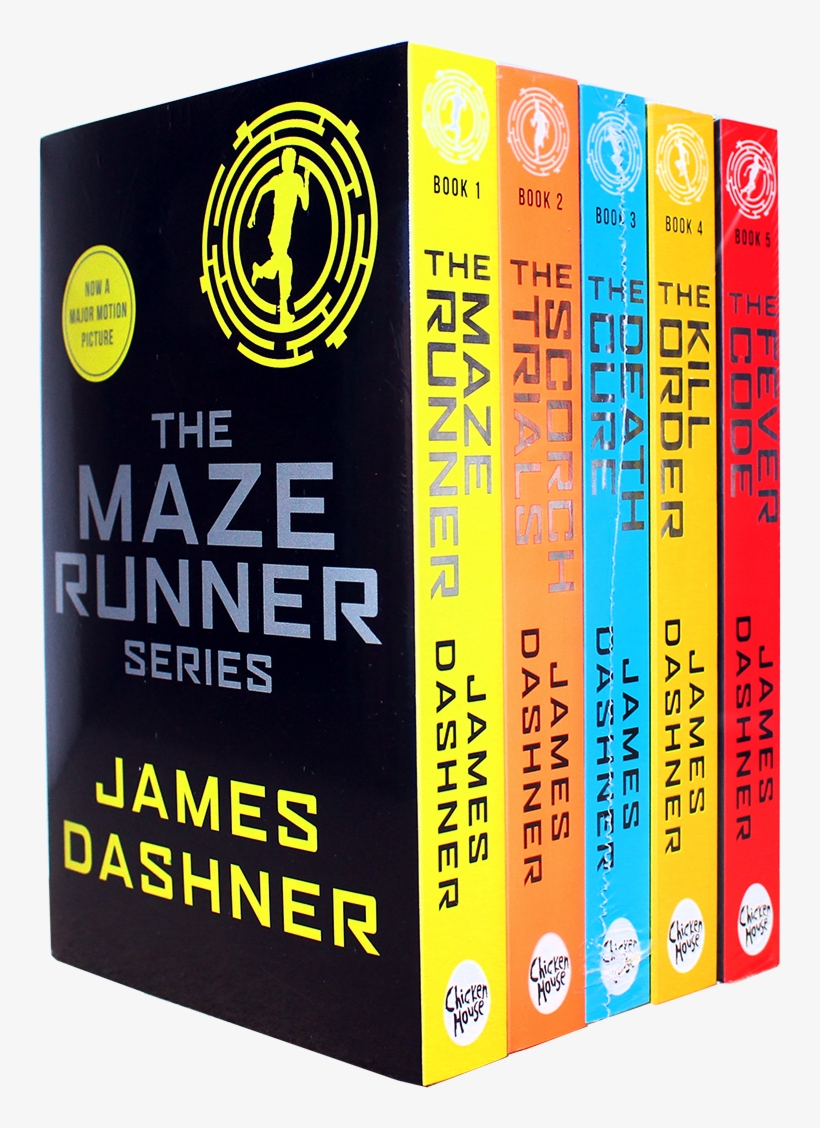 The Maze Runner Series Book Set Book Collection Set, transparent png #7242635