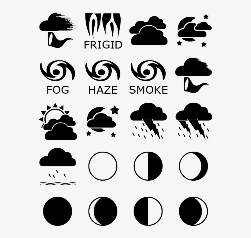 Flat Weather Icons Icon Pack By Lavana, transparent png #7242882