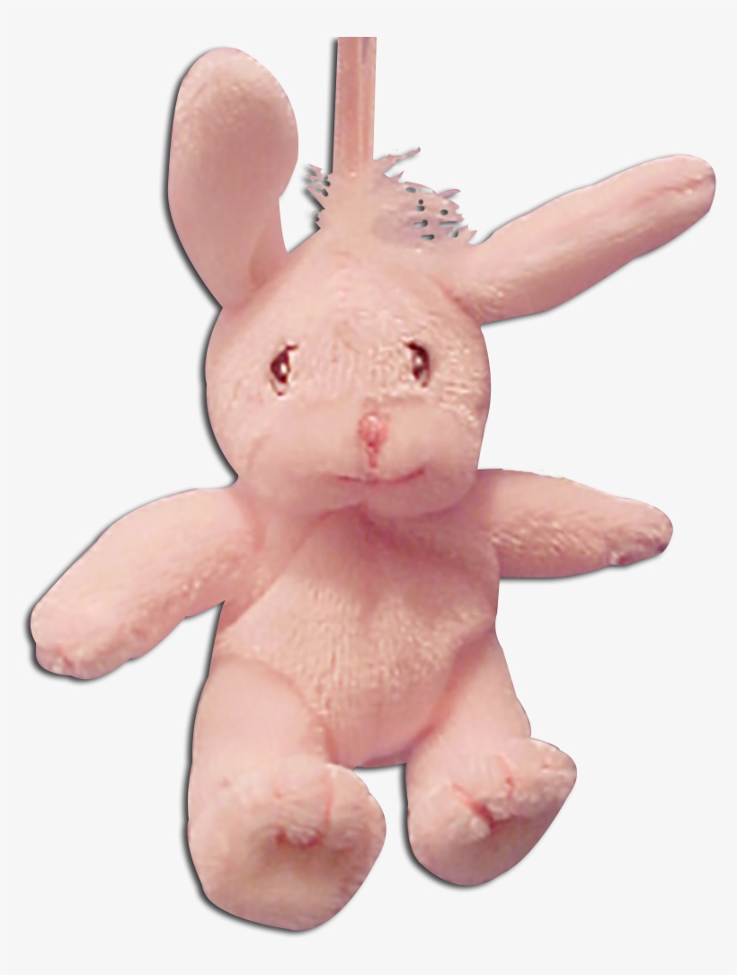 Precious Moments Tender Tail Mini Plush Ornament Pink, transparent png #7243070
