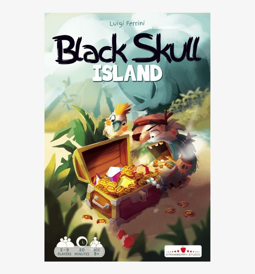 Black Skull Island, transparent png #7243261
