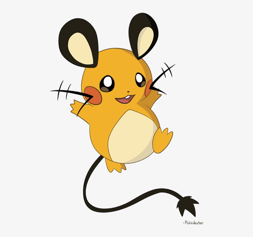 Hopping Dedenne, transparent png #7244768