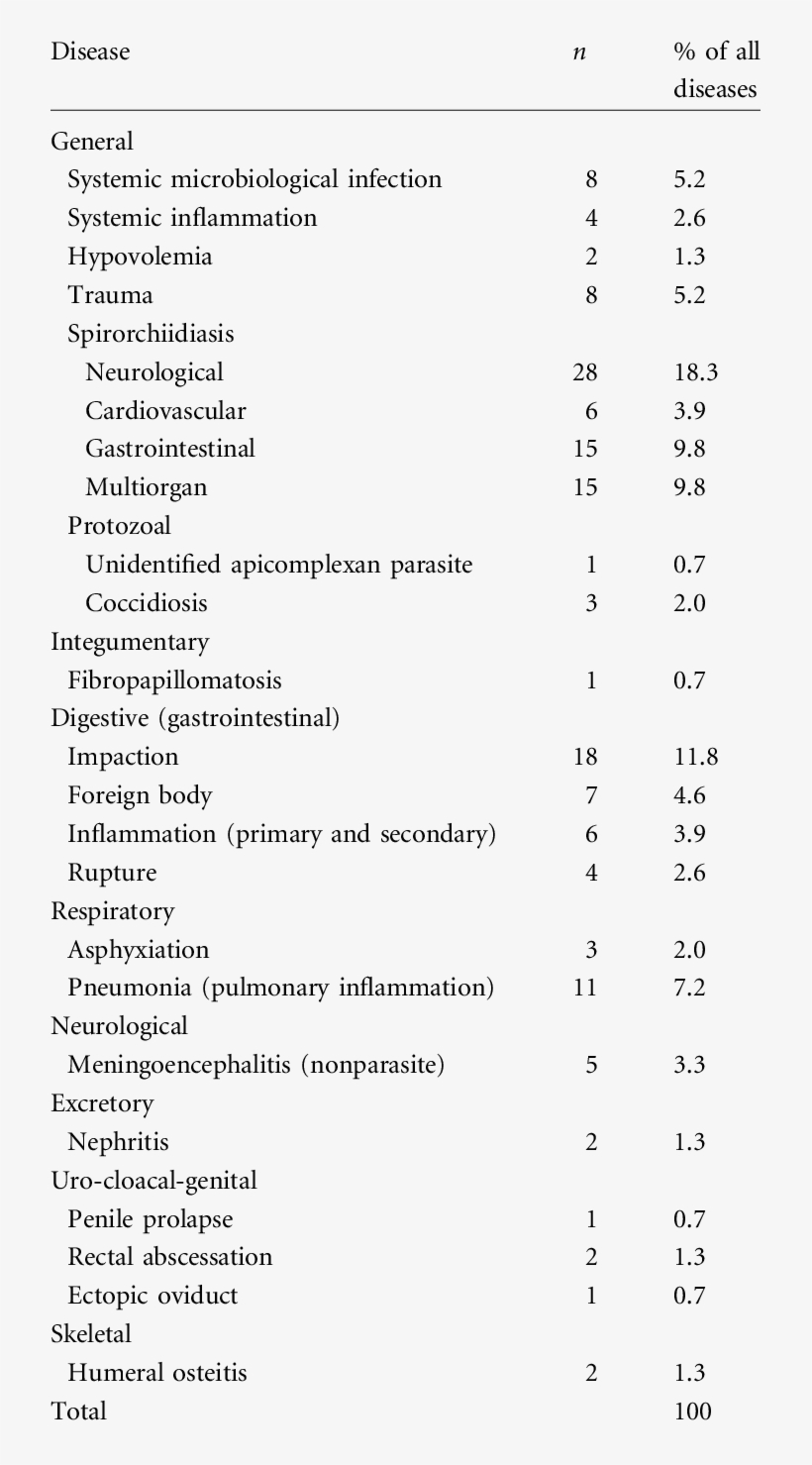 Causes Of Mortality For Green Turtles Necropsied In, transparent png #7245273