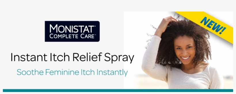 Monistat Complete Care™ Instant Itch Relief Spray, transparent png #7246554