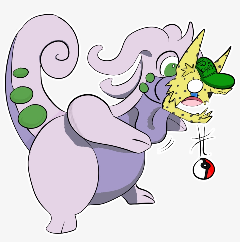 Goodra Telegram Sticker, transparent png #7247427