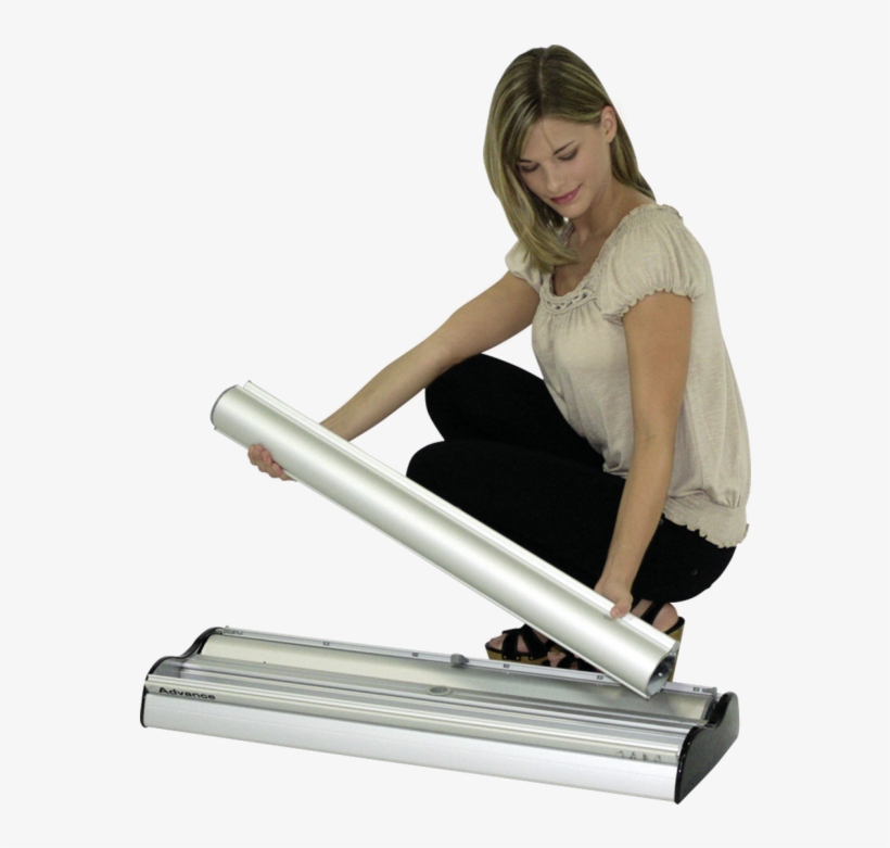 Advance Retractable Banner Stand, transparent png #7247655